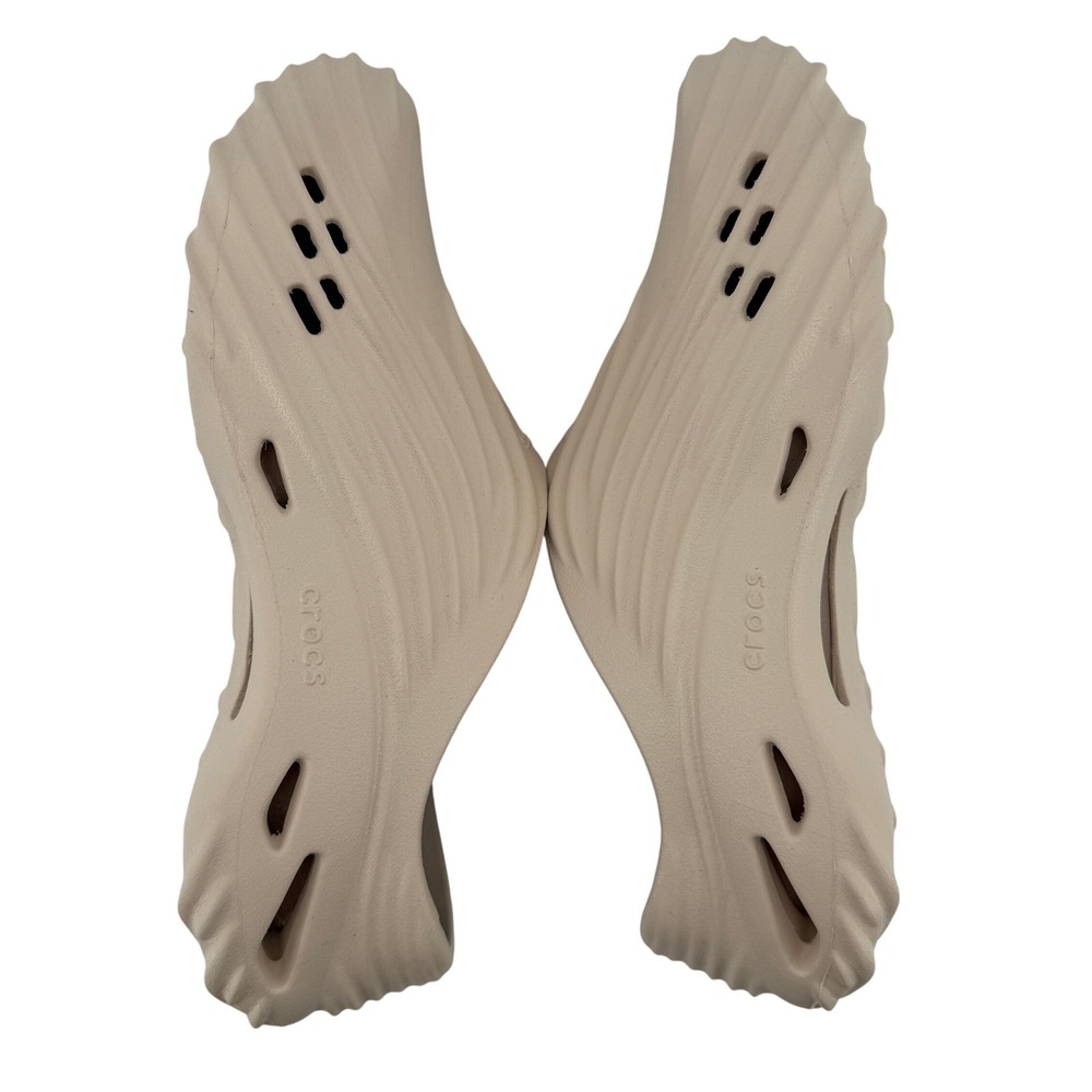 Crocs Echo Wave Clog‎ Almond Tint Men 9/Women 11 M9/W11 Slip On 210521-0LL New - Picture 6 of 9